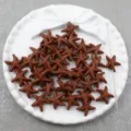Brown starfish loose beads straight hole DIY jewelry accessories crafting decorative supply items. - Coffee