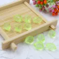 Transparent light green lemon fruit acrylic loose beads for DIY phone chain bracelet making. - Transparent Light Green Lemon