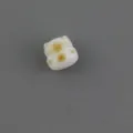 Acrylic 3D cute cat bead straight hole loose bead for DIY phone strap jewelry accessory - Lucky Cat Jelly Effect