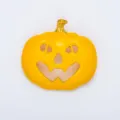Cute Halloween pumpkin brooch pin enameled metal badge for kids holiday party festival gifts - Expression 1