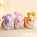 Cute cartoon plush bunny rabbit stuffed animal toy soft doll for lovely kids gift - Floppy Rabbit / 19cm
