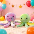 Cute tie-dye octopus plush toy soft stuffed animal doll for kids gift home decor! - Soft Octopus (25cm)