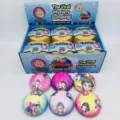 Set de juguete antiestrés dumpling misterioso viral con caja colorida y bonitas figuras. - 1 Pieza/Paquete / Copa del Mundo 3 - Rebote Lento PU + Cesta Vaporera