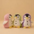 Cute penguin plush toy set, colorful hooded animal doll for kids, soft comforting companion. - 21CM Penguin Plush Toy