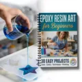 Manuale e taccuino d'arte in resina epossidica per principianti con 30 progetti facili. - Copertina 1