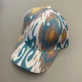 Cappello da baseball stampato in stile etnico con motivo ikat tradizionale cappello sole - Regolabile / Modello 1