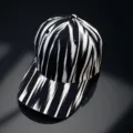 Black and white abstract pattern baseball cap ethnic style fashion summer sun hat visor - Style 7