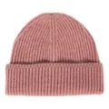 Berretto in maglia tinta unita classico per uomo e donna, cappello caldo invernale. - Taglia unica / Rosa