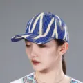 Cappellino da baseball con strass stampa etnica donna, elegante cappello sole. - Regolabile / Stile Atlas 3 con Strass
