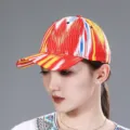 Cappellino da baseball con strass in stile etnico Xinjiang per donne, cappello da sole. - Regolabile / Stile Atlas 5 con Strass