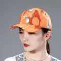 Berretto da baseball con strass fantasia Adlesi etnica da donna, cappello da sole estivo. - Regolabile / Stile Atlas 6 con Strass