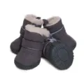 Stivali da neve caldi per cani con fodera spessa e suola in gomma antiscivolo resistente. - 35 / Grigio