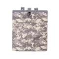 Sac de recyclage tactique camouflage avec cordon et sangle molle pour stockage en plein air. - Camouflage ACU