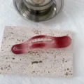 Gradient resin hair claw clip large frosted shark clip for thick hair stylish hair accessories - Duckbill Hair Clips / Burgundy