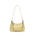 Bolso de hombro amarillo en piel con detalle de cadena chic, bolso casual para uso diario. - Amarillo leche