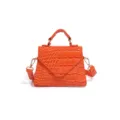 Sac à main femme mode motif crocodile orange sac bandoulière épaule petite pochette stylée - Orange