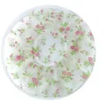 Cuffia doccia impermeabile in PE spesso con stampa floreale di rose per bagno e uso in cucina. - Floreale (1 Pezzo)
