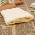 Luffa naturel éponge de bain en fibre végétale luffa aplati pour gommage corporel exfoliant - Style Aplati / 10cm