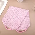 Peeling Rückenwäscher Badduschhandtuch mit praktischen Griffen für tägliche Hautpflege - 20*45cm / Verlauf Rosa