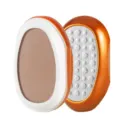 Nano glass foot file callus remover, 3-in-1 portable dead skin rasp for smooth feet care. - Spray Molding + Nano Glass / Metallic Gold
