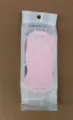 Soft baby bath sponge with gentle exfoliating texture, safe and comfortable for infant skin. - Sakura Pink
