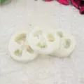Natural loofah sponge slices for dishwashing and body scrubbing, eco-friendly cleaning tool. - 2cm Thick Slice