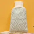 Doppelseitiger Peeling-Rückenschrubber Gurt mit gestricktem Griff für die Dusche - Badeschrubber / Frisches Grün