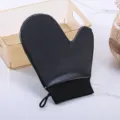 Black Self Tanning Mitt Applicator Glove for Body Lotion Spa Oil Sunless Tanner Cream Use - Glove Style / Black