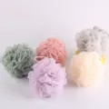 Colorful mesh bath sponge soft exfoliating shower ball body washing bubble sponge multi-color - 50.00g / Colorful