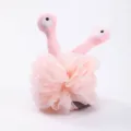 Mignon eponge de douche oeil rose filet mousse doux gommage corporel pour bain quotidien - Rose