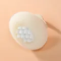 Japanse stijl badspons exfoliërende douchebal met handvat voor lichaamsreiniging en dagelijks. - Geüpgraded Beige