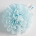 Suave esponja de baño azul de nailon, malla de ducha mullida para limpieza corporal diaria. - Magnolia
