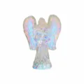 Statuette ange en cristal iridescent pour décoration maison, bel ornement de bureau cadeau. - Grande Couleur AB / Grande Taille (75x30x95mm)
