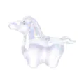 Figurine de cheval en verre cristal iridescent ornement de bureau mignon cadeau pour enfants - Petit Cheval à Bascule / Couleur AB