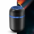 Black solid car air freshener variant, long lasting fragrance diffuser for automotive interior. - Cologne