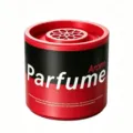 Solid air freshener aromatic diffuser red black cylinder home room pleasant aroma - Gardenia
