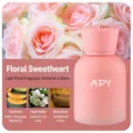 Pink car air freshener long lasting perfume diffuser with floral scent and elegant bottle design - Tickled Pink