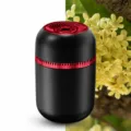 Car Air Freshener Solid Perfume Diffuser Black Red Aromatherapy Interior Ornament - Osmanthus
