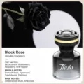 Black Rose Car Air Freshener Long Lasting Luxury Fragrance Perfume Diffuser Bottle SKU - Forest Mood
