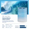 Car solid perfume long lasting air freshener balm for auto interior fresh scent blue design - Fresh Bluebell