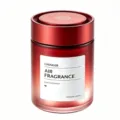 Red gradient car air freshener solid fragrance diffuser long lasting scent stylish bottle - Rose Love Song