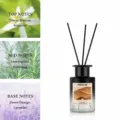 Home aromatherapy reed diffuser set with essential oil for bedroom, hotel and bathroom use. - Wilderness Cologne