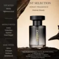 Luxury car perfume diffuser premium long lasting scent odor elimination for auto use - Oud Wood