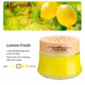 Car air freshener solid lemon balm, long lasting fragrance for auto interior decoration. - Lemon