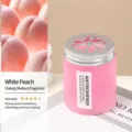 Car air freshener solid balm peach scent long-lasting odor eliminator for auto and room - White Peach Oolong