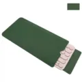 Funda de cuero PU verde oscuro para teclado inalámbrico portátil, estuche protector antipolvo. - Verde