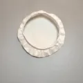 Universal anti-glare lamp shade cover in off-white small size for 12-18cm diameter fixtures - S / White