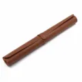 Tapis de table en cuir marron enroulable, tapis de pique-nique portable avec sangle de rangement. - 43*30cm / Marron