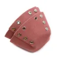 Wildleder Rollschuh Zehenschutzkappe Zehenschutz Abdeckung für Vierrad Rollschuhe rosa - Dunkelrosa