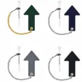 Golf tee holder leather arrow chain set white tee portable golf accessories equipment for sports - Green
